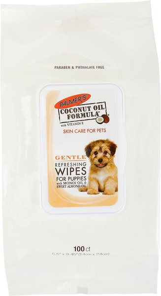 Palmer's for Pets Puppy Wipes Dog Wipes， 100 count