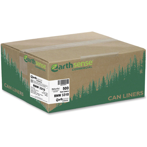 EarthSense Webster Reclaim HeavyDuty Recycled Can Liners  WBIRNW3310