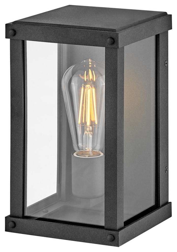 Hinkley Lighting 12190 Beckham 10 quotTall Wall Sconce   Transitional   Outdoor Wall Lights And Sconces   by Buildcom  Houzz