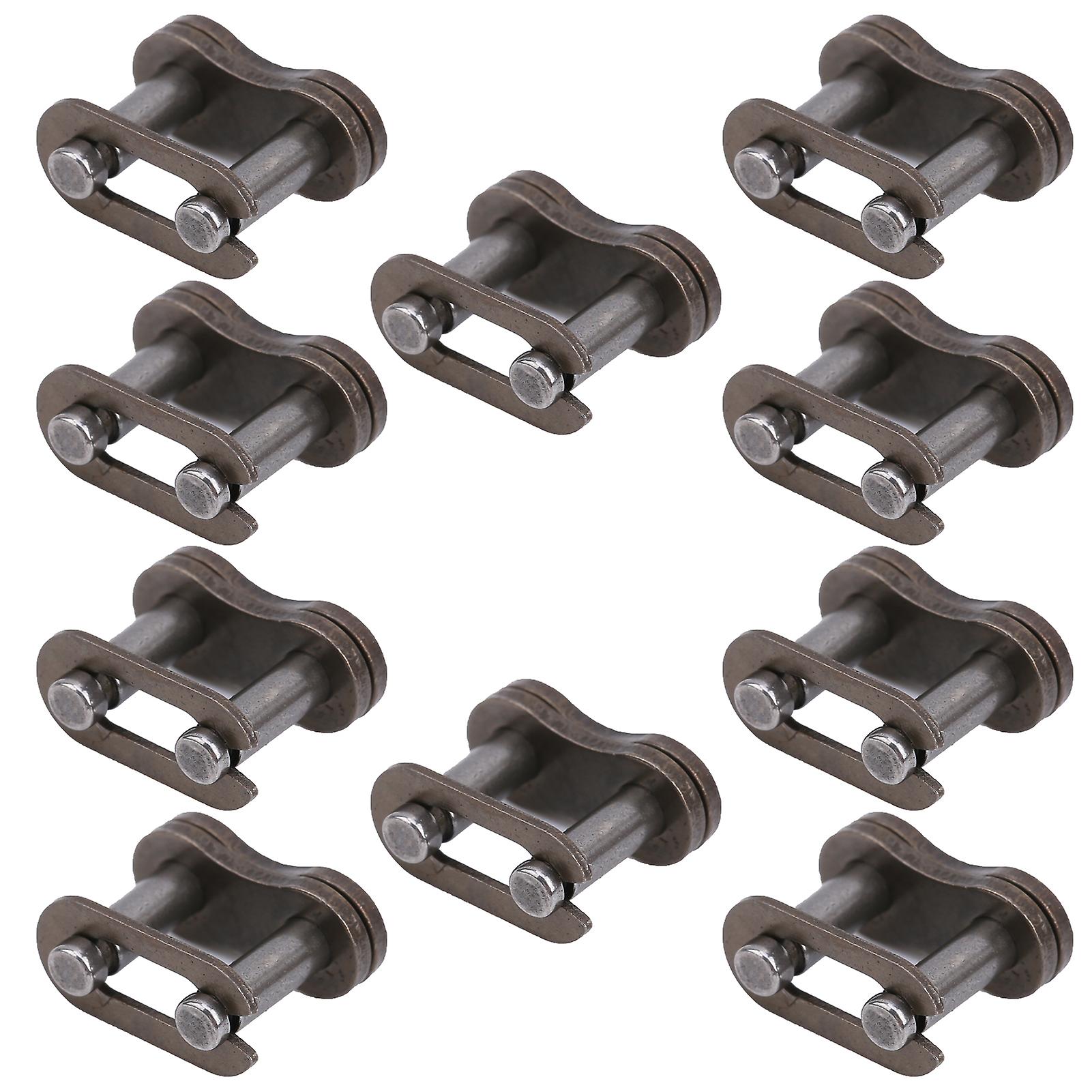 10pcs 25h Chain Master Link Cast Iron High Strength Connectors Easy Installation