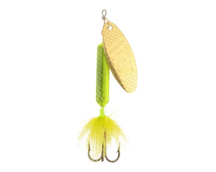 Yakima Wordens Original Rooster Tail® Chartreuse - YK214CHR