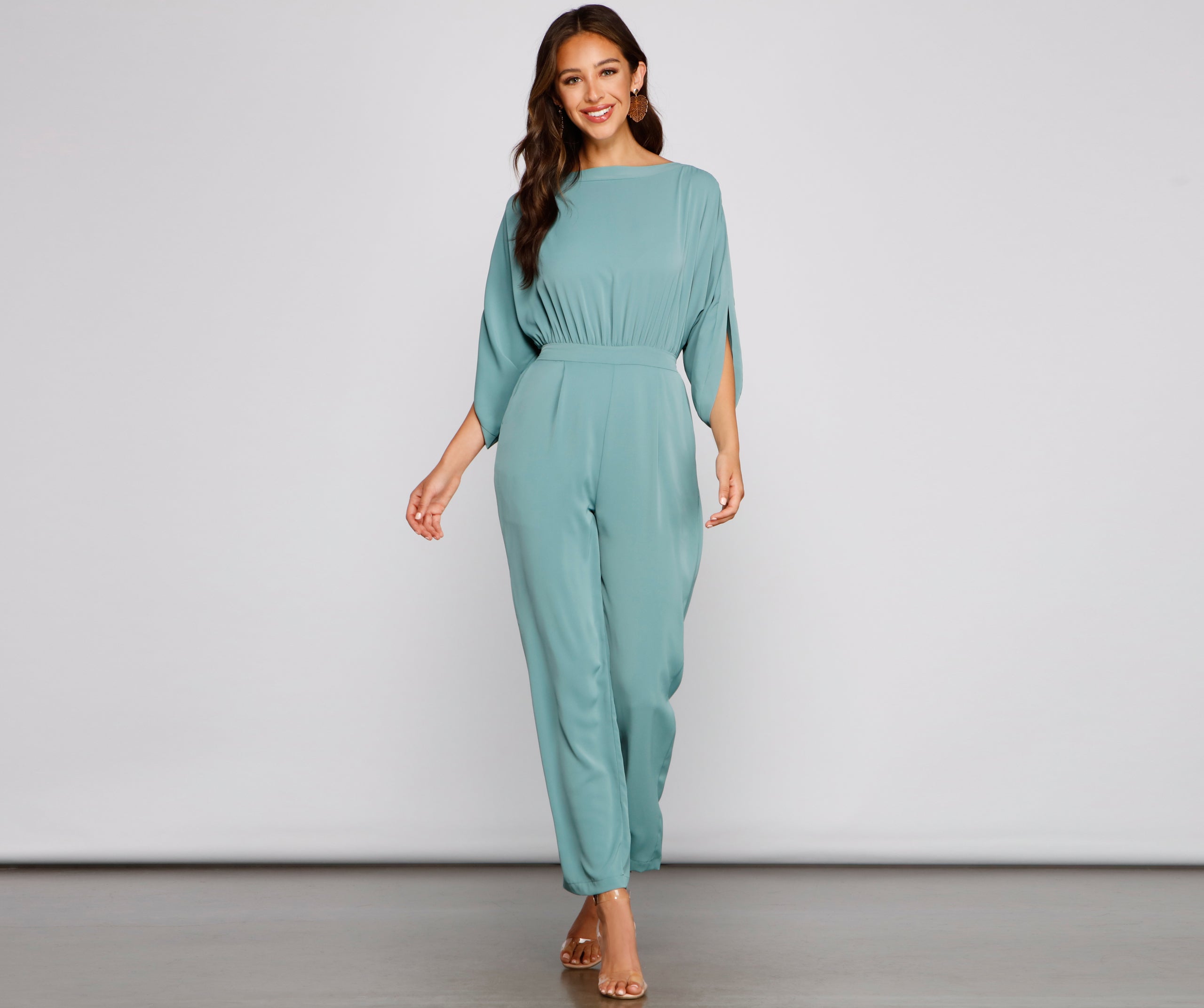 The Classic Boat Neck Jumpsuit