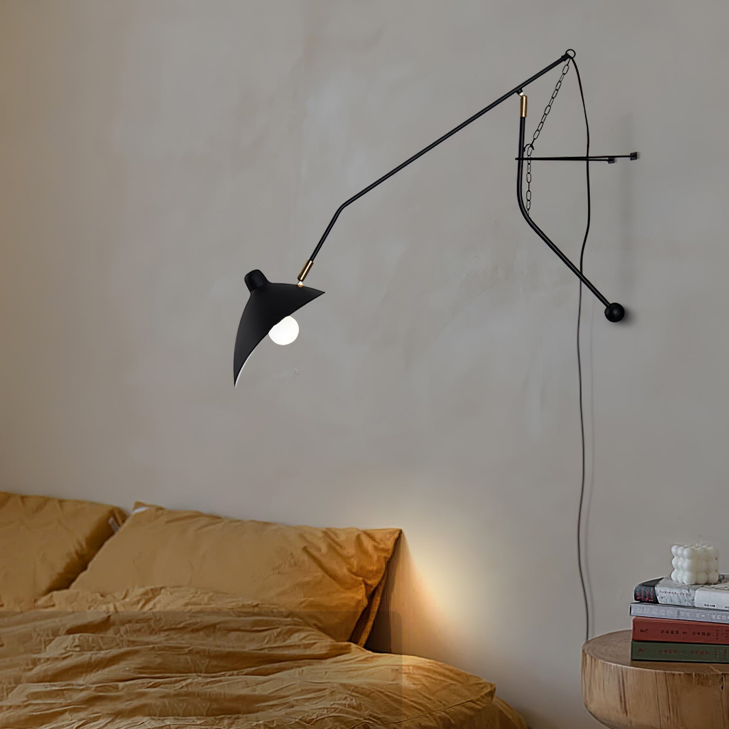 Mantis Arm Wall Lamp