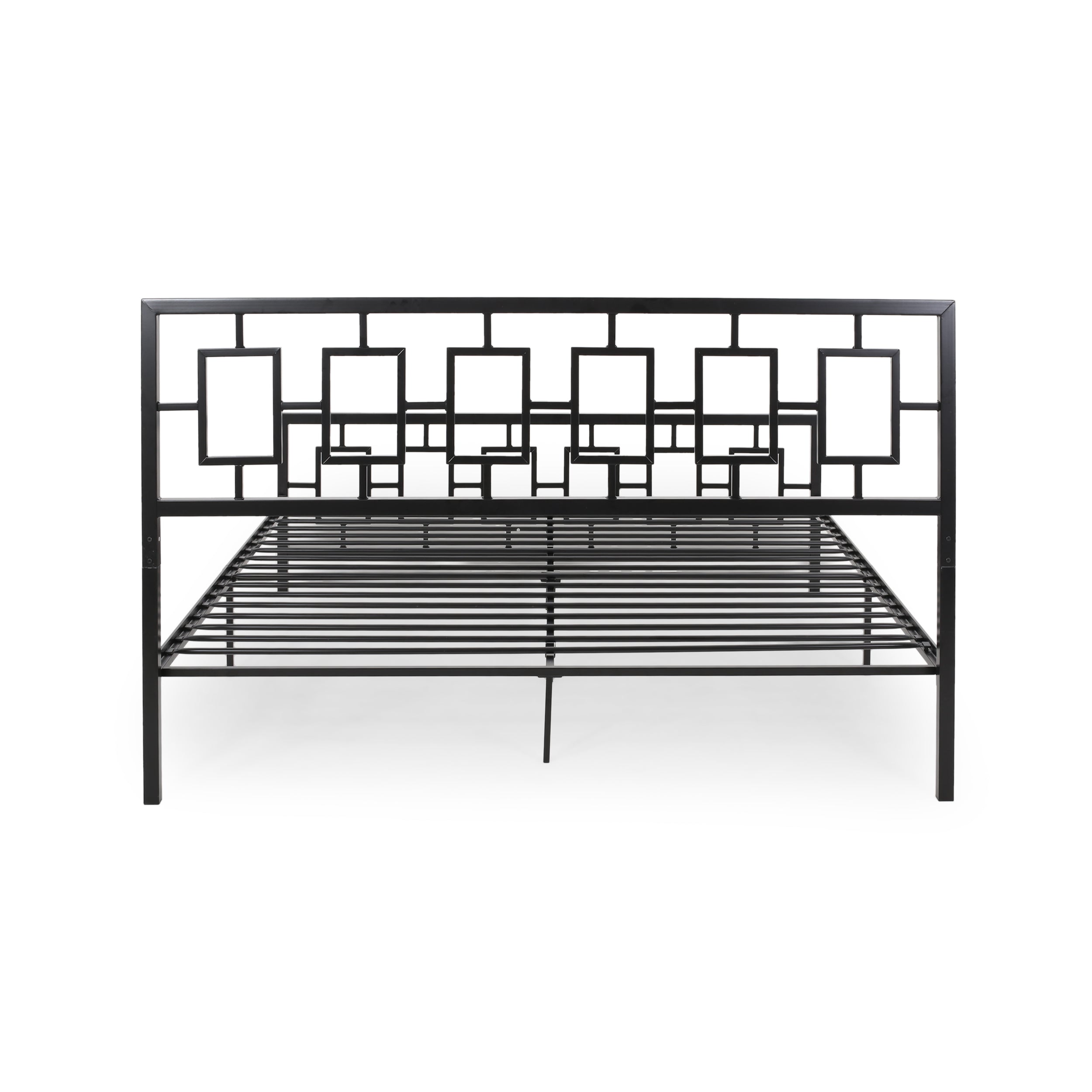 Dawn Modern Iron King Bed Frame