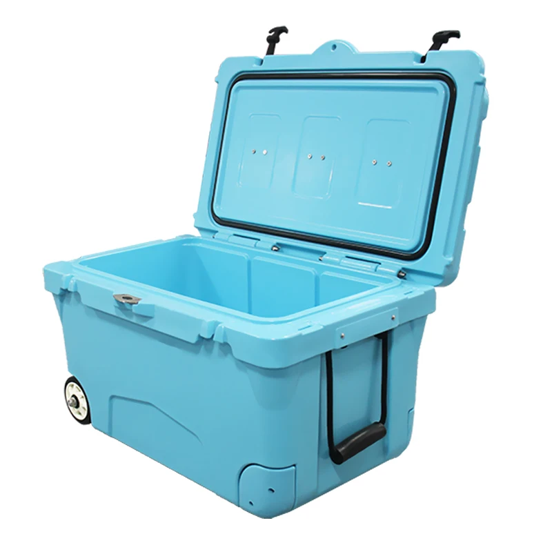 Benfan large capacity 110QT ice chest insulated cooler hard plastic box for nautical fishing