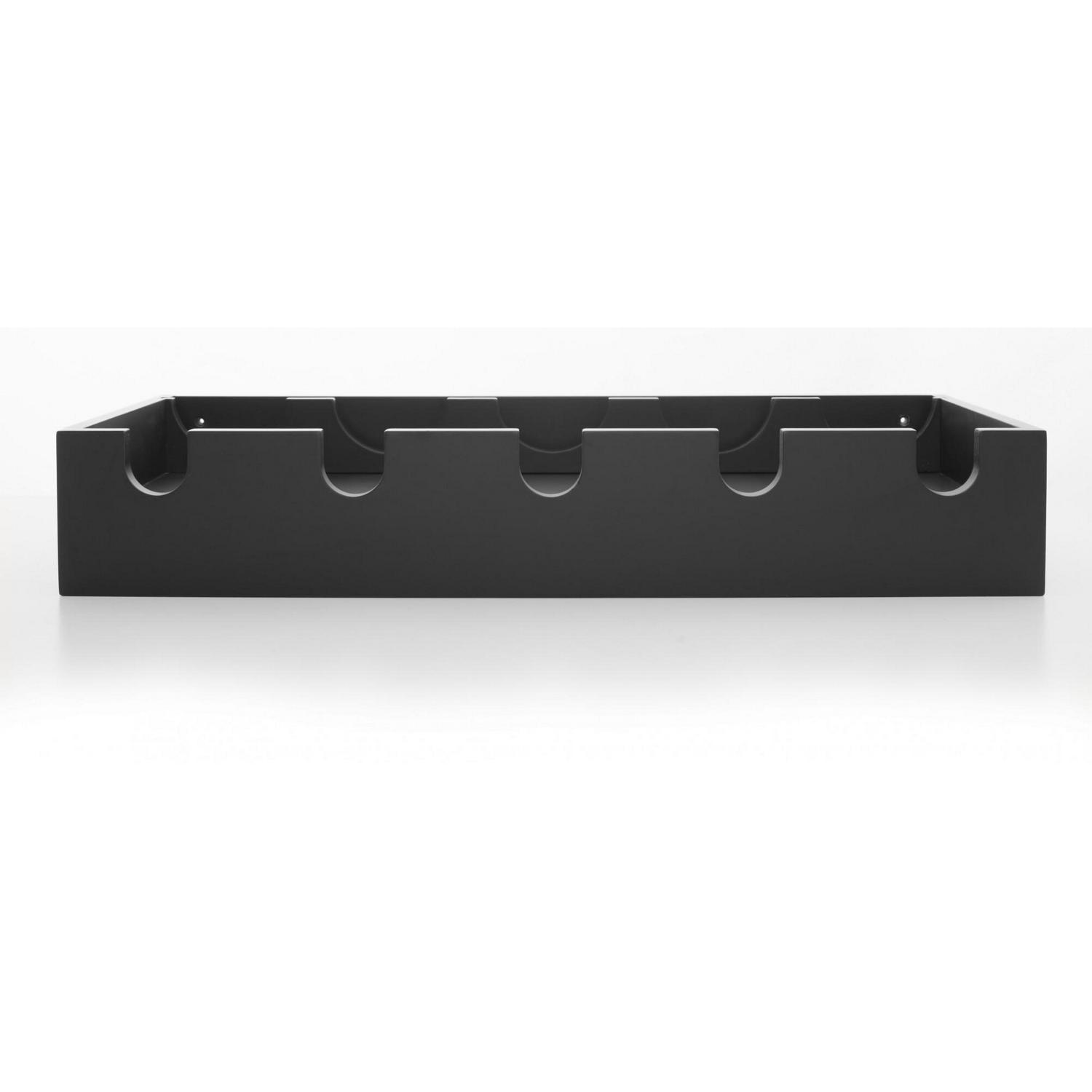 kieragrace Bristol Ellington Wine Rack  Black， 10 x 24 x 4