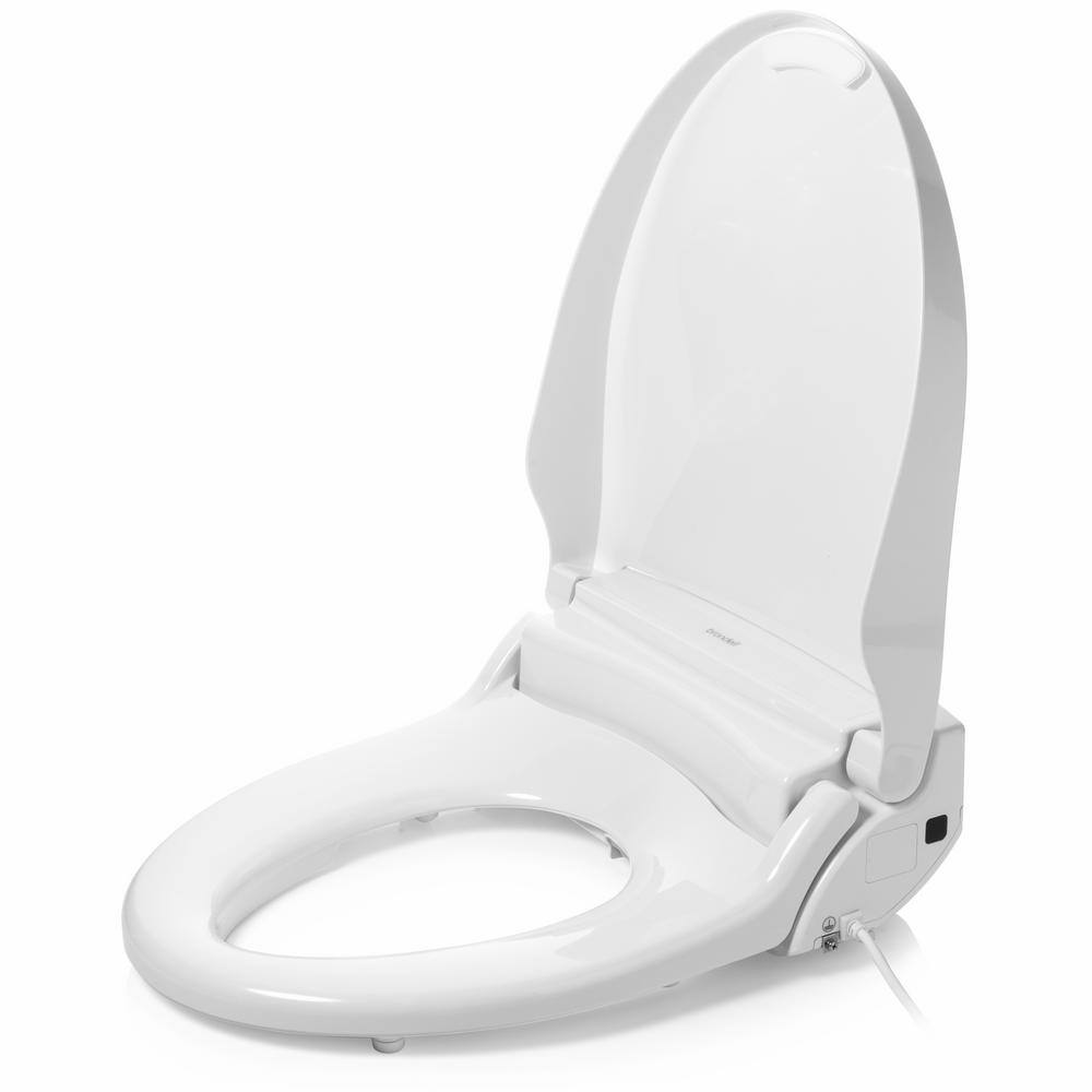 Brondell Swash Select Electric Bidet Seat for Round Toilets in White BL97-RW