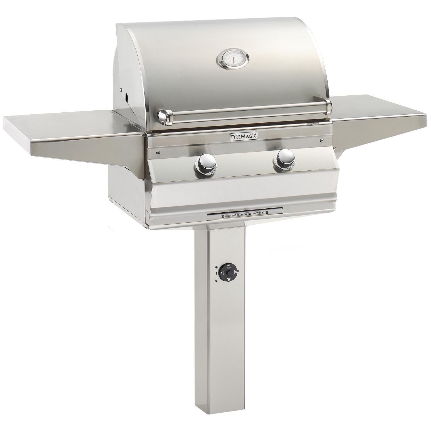 Fire Magic Choice CM430s-RT1N-G6 In Ground Post Mount Grill