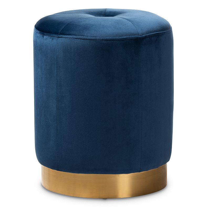 Baxton Studio Alonza Ottoman