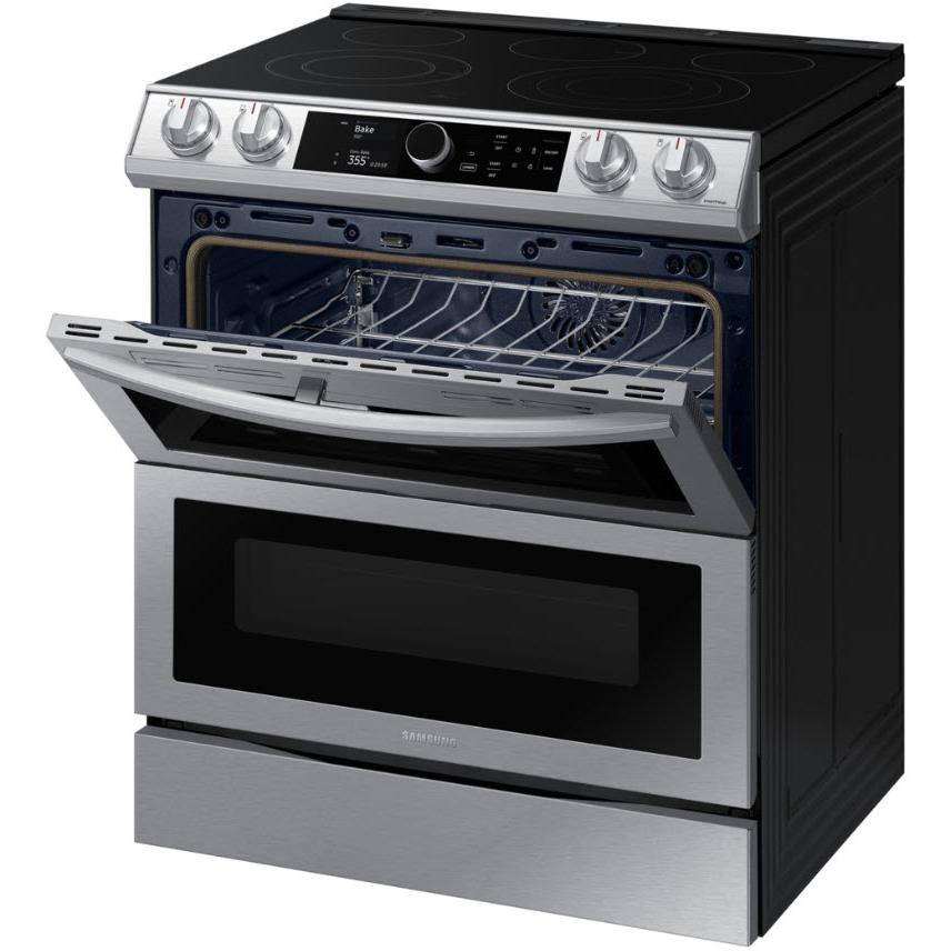  30-inch Slide-in Electric Range with Wi-Fi Connectivity NE63T8751SS/AC