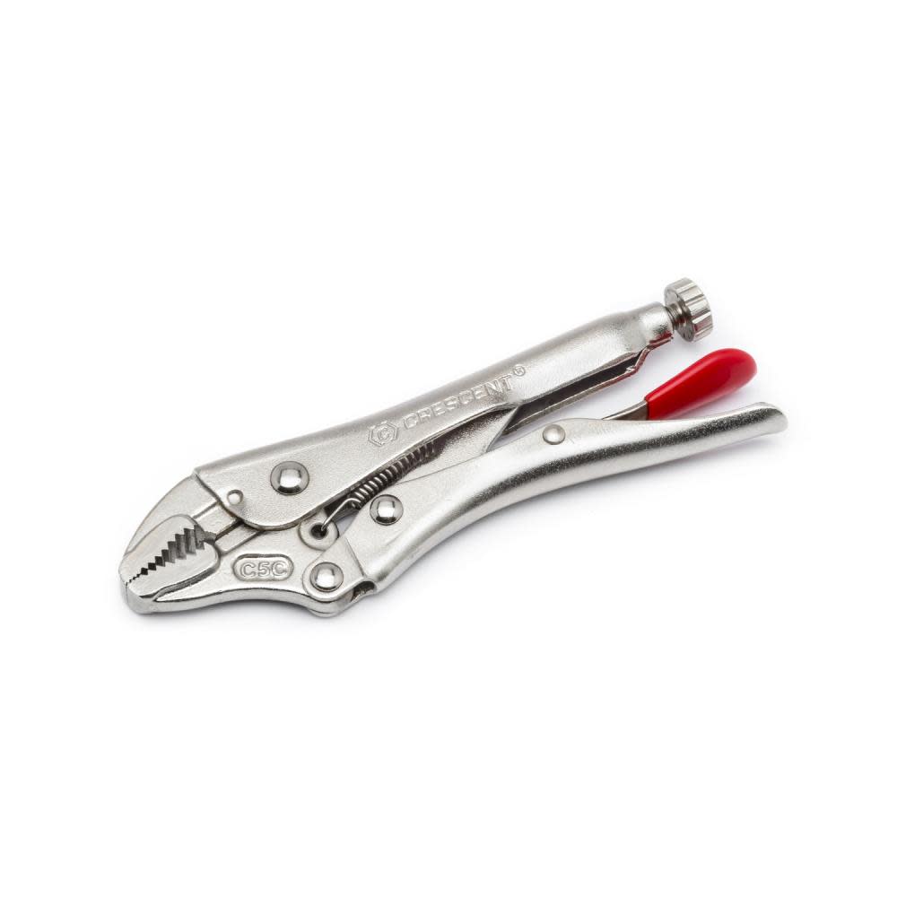 Curved Jaw Locking Pliers with Cutter