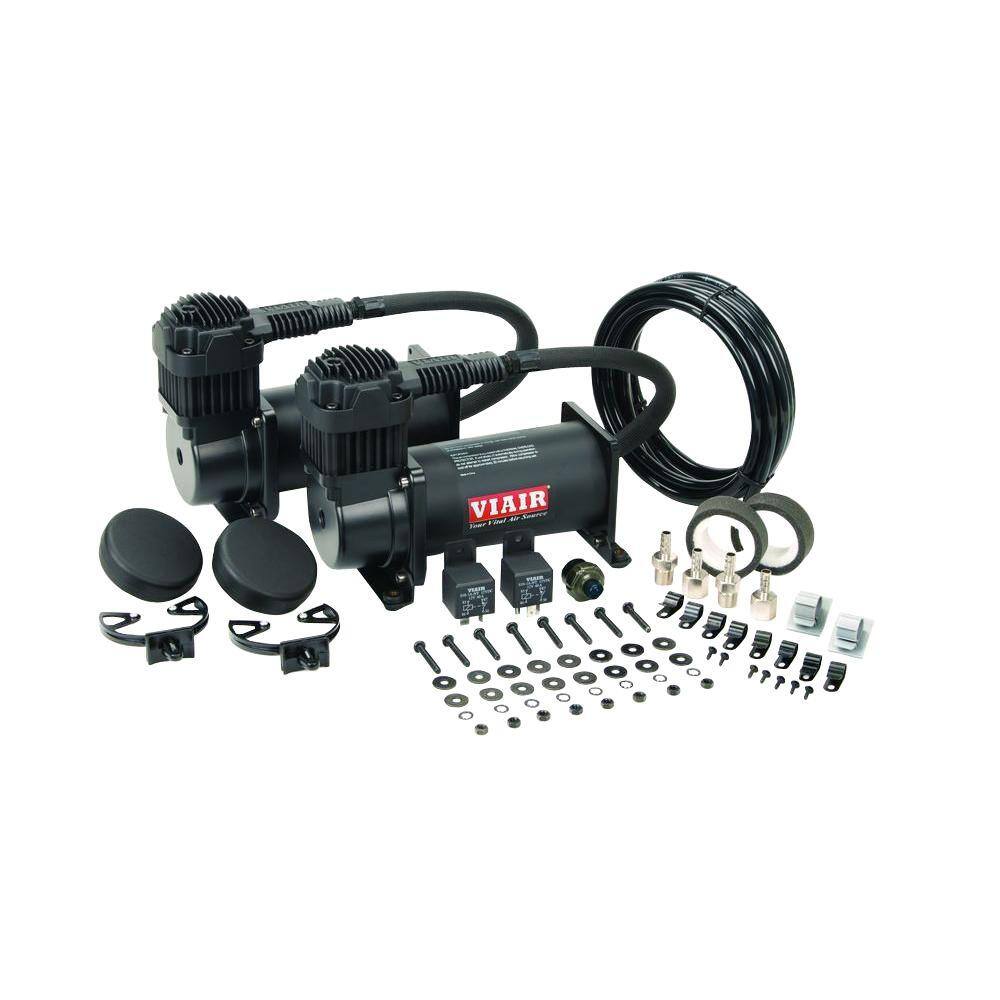 VIAIR 400C 12-Volt 150 psi Dual Value Pack (Stealth Black) 40048