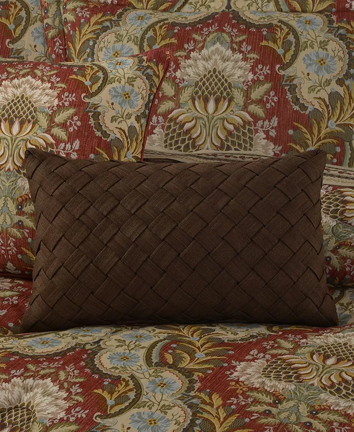 J Queen New York Sayre Boudoir Decorative Pillow， 12 x 21