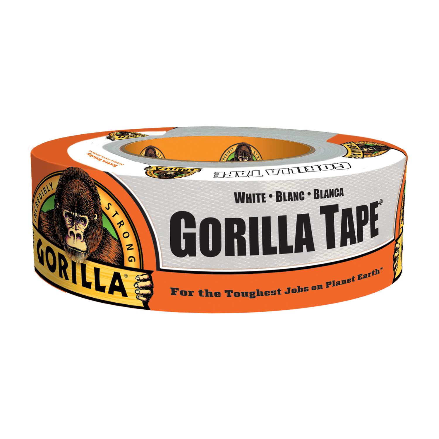 Gorilla 1.88 in. W X 30 yd L White Duct Tape