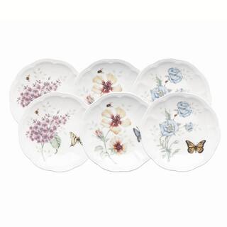 Lenox Butterfly Meadow Multi Color Party Plates (Set 6) 817046