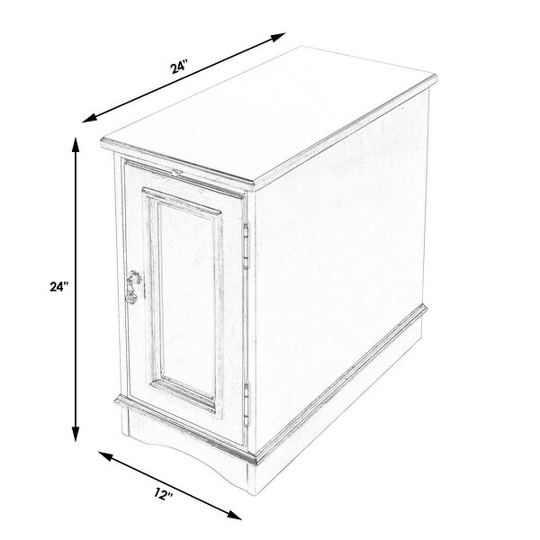 Cherry Chairside Chest