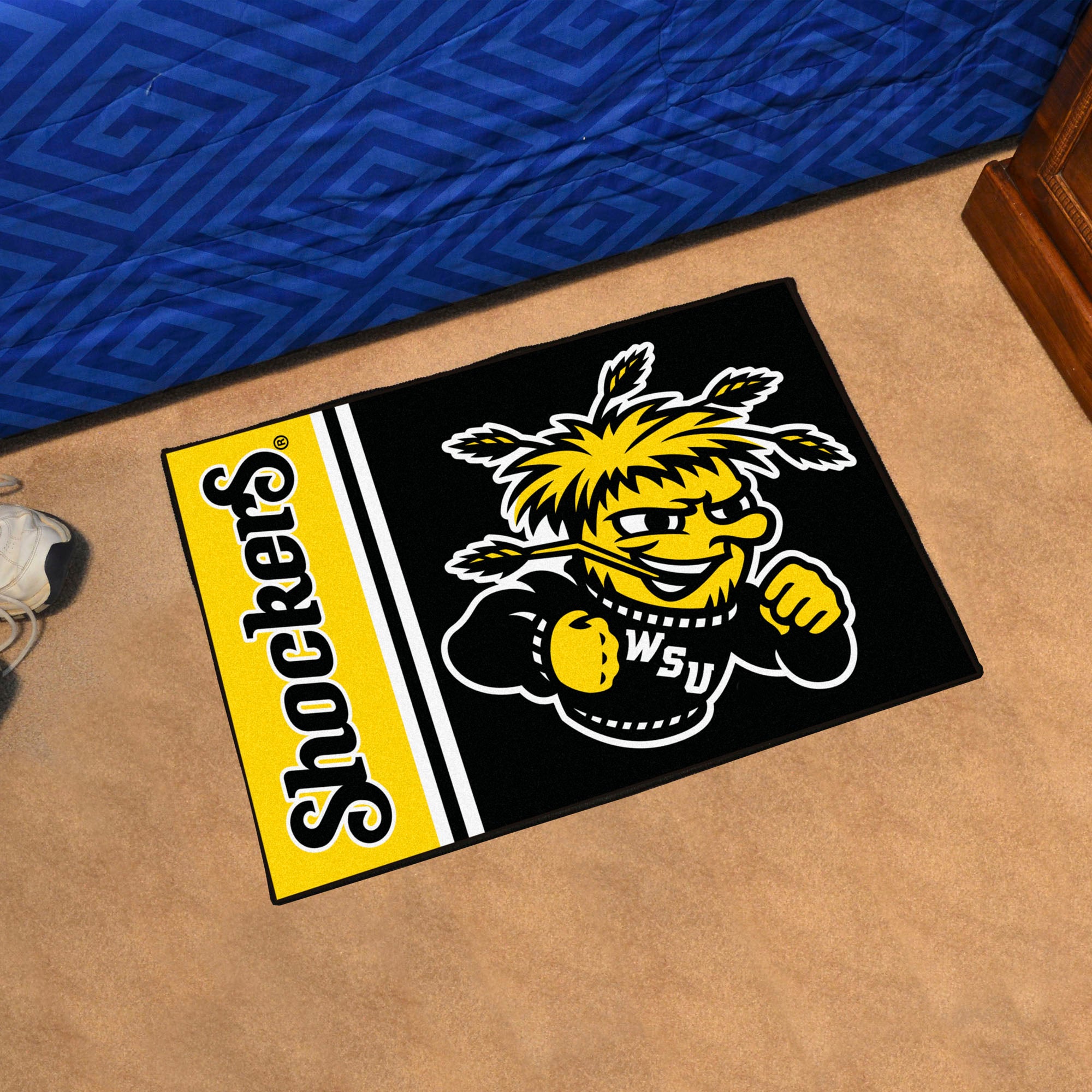 Wichita State Uniform Starter Rug 19