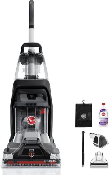 Hoover Powerscrub Xl Dog and Cat Carpet Cleaner， Black