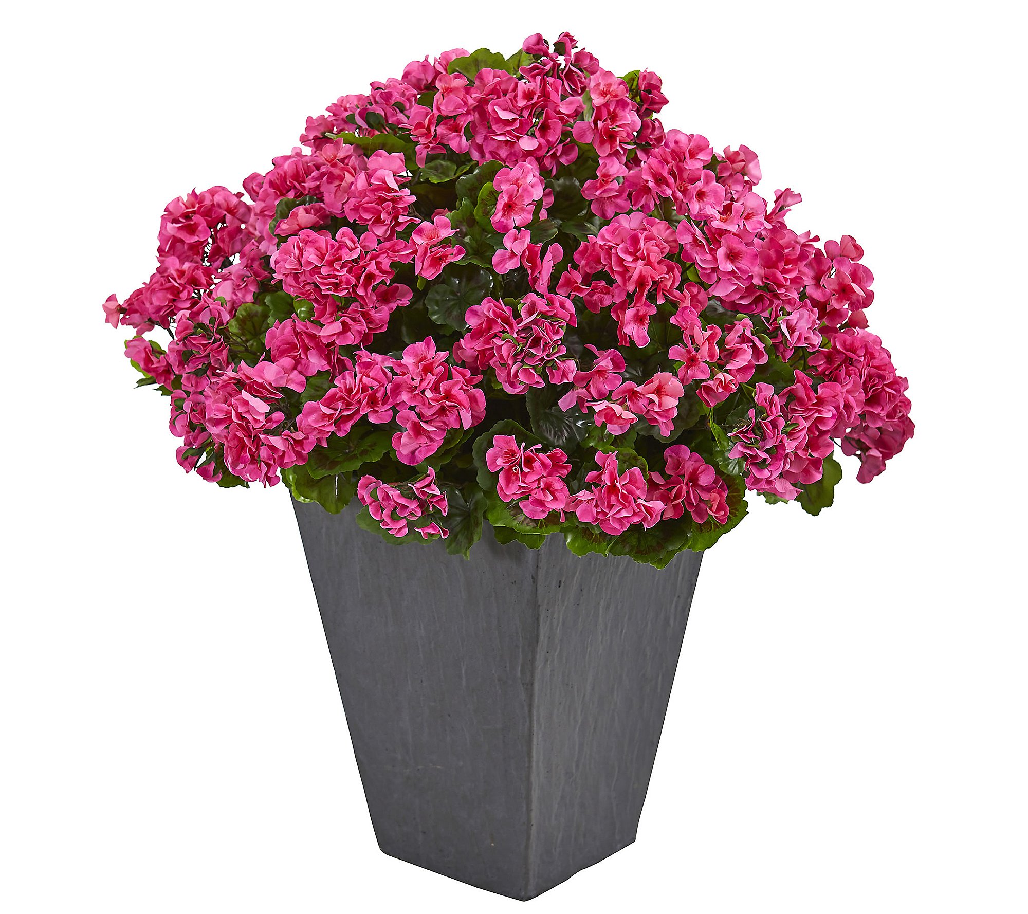 Geranium Artificial Plant in Planter by NearlyNatural