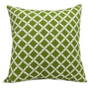 Majestic Home Goods Grid Indoor Outdoor Throw Pillow