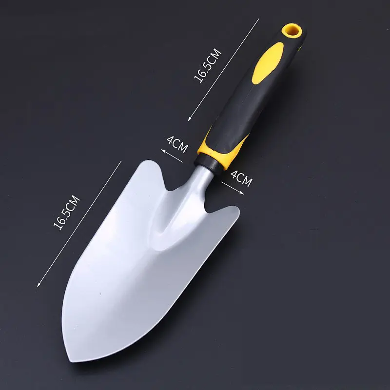 Durable Customised 4 Piece Heavy Duty Garden tool Kit Includes Hand Trowel  Transplant Trowel and Cultivator Hand Rake