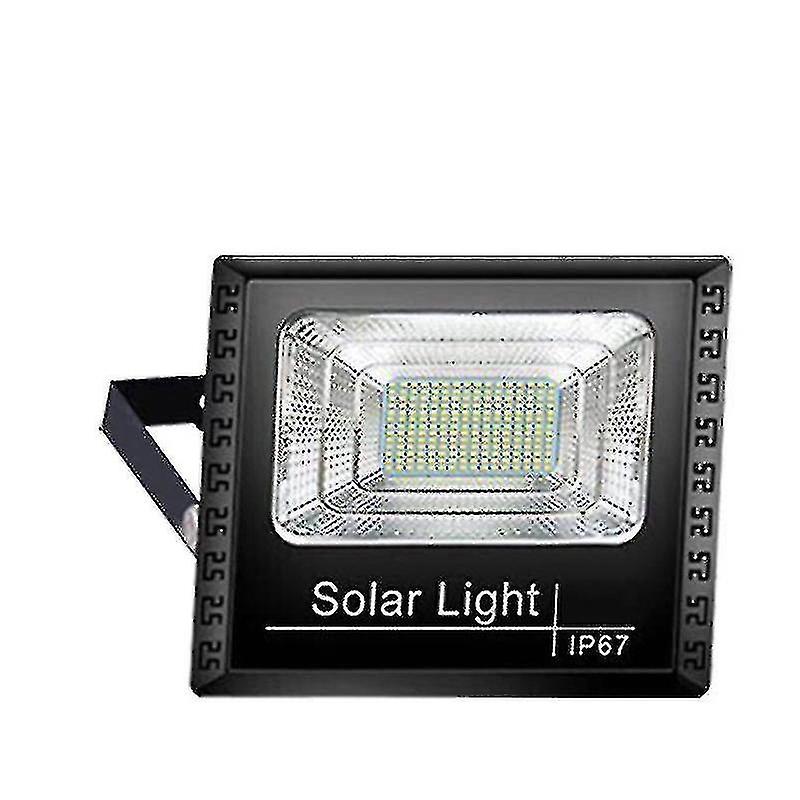 Outdoor Solar Powered Led Floodlight Light Garden Wall Lamp Waterproof + Remote