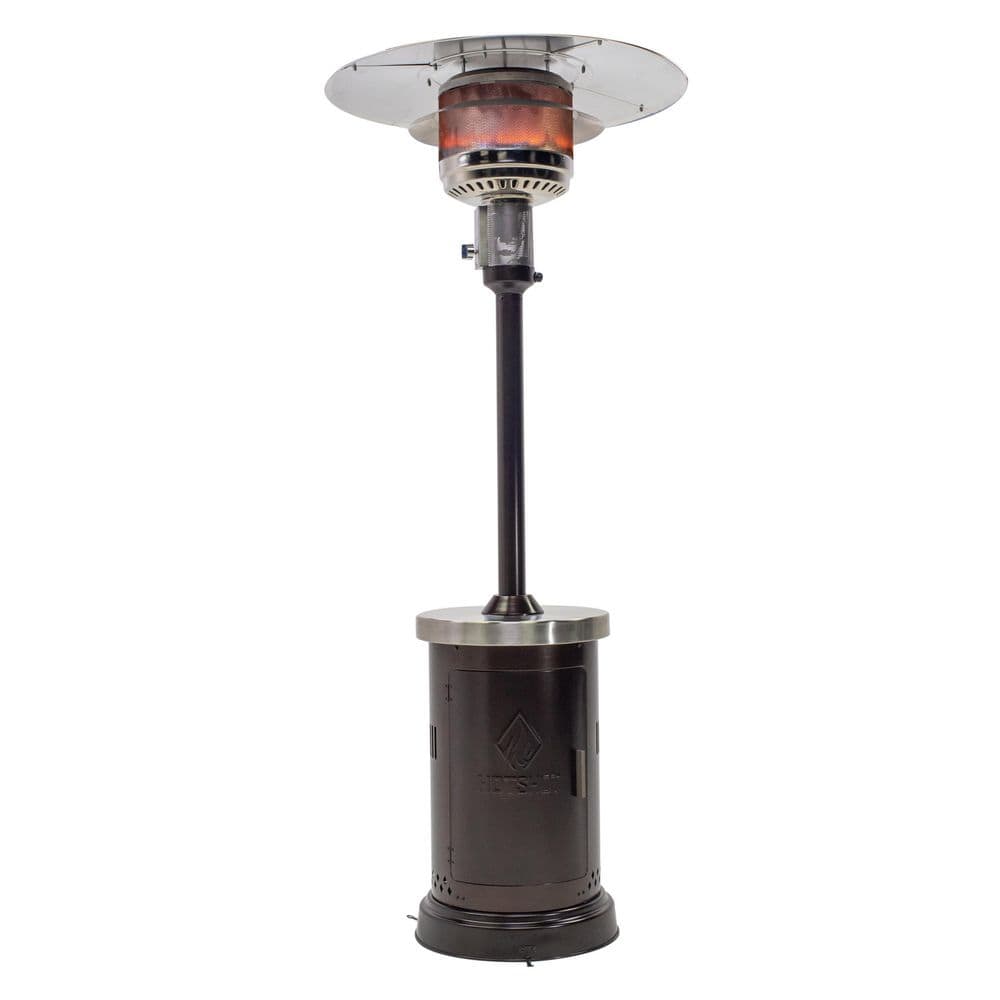 HotShot 60,000 BTU High Efficiency Round Bronze Patio Heater 52356