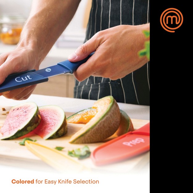 Masterchef 12 piece Colored Knife Set With Logo