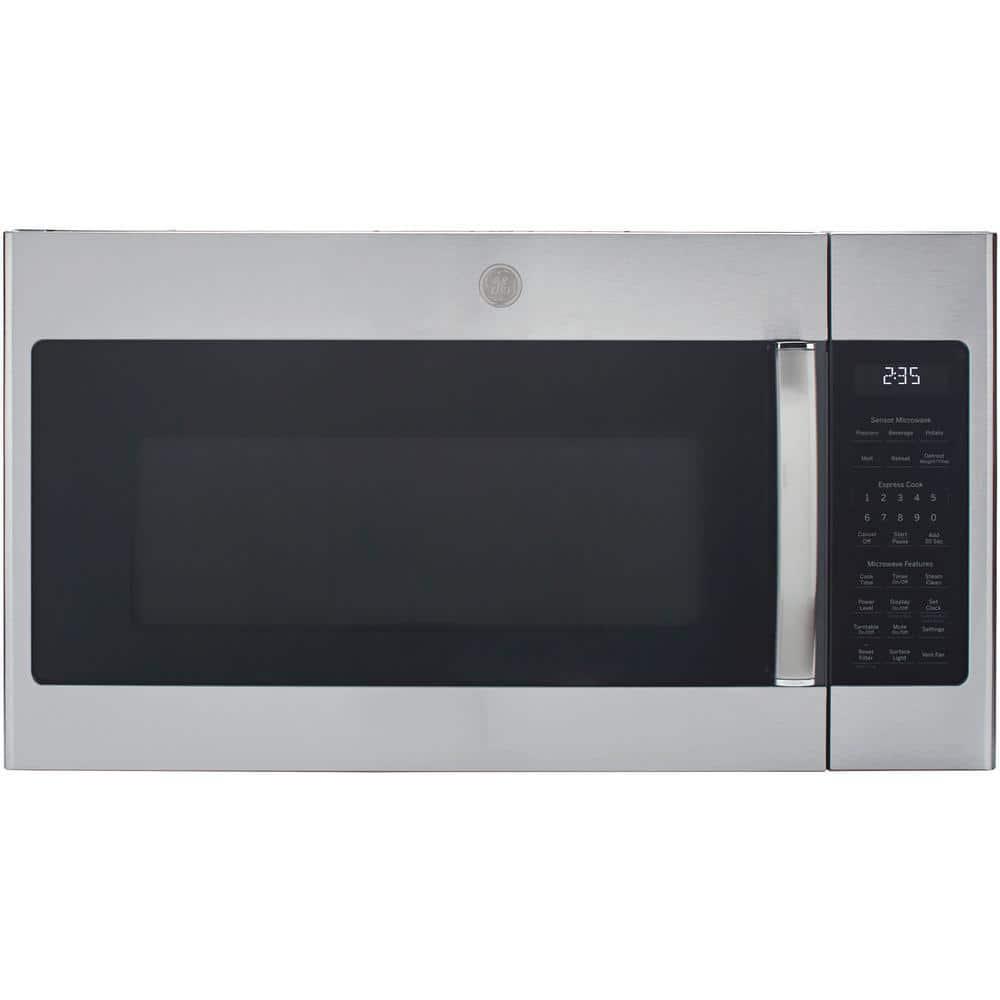 GE 19 cu ft OvertheRange Microwave in Stainless Steel with Sensor Cooking