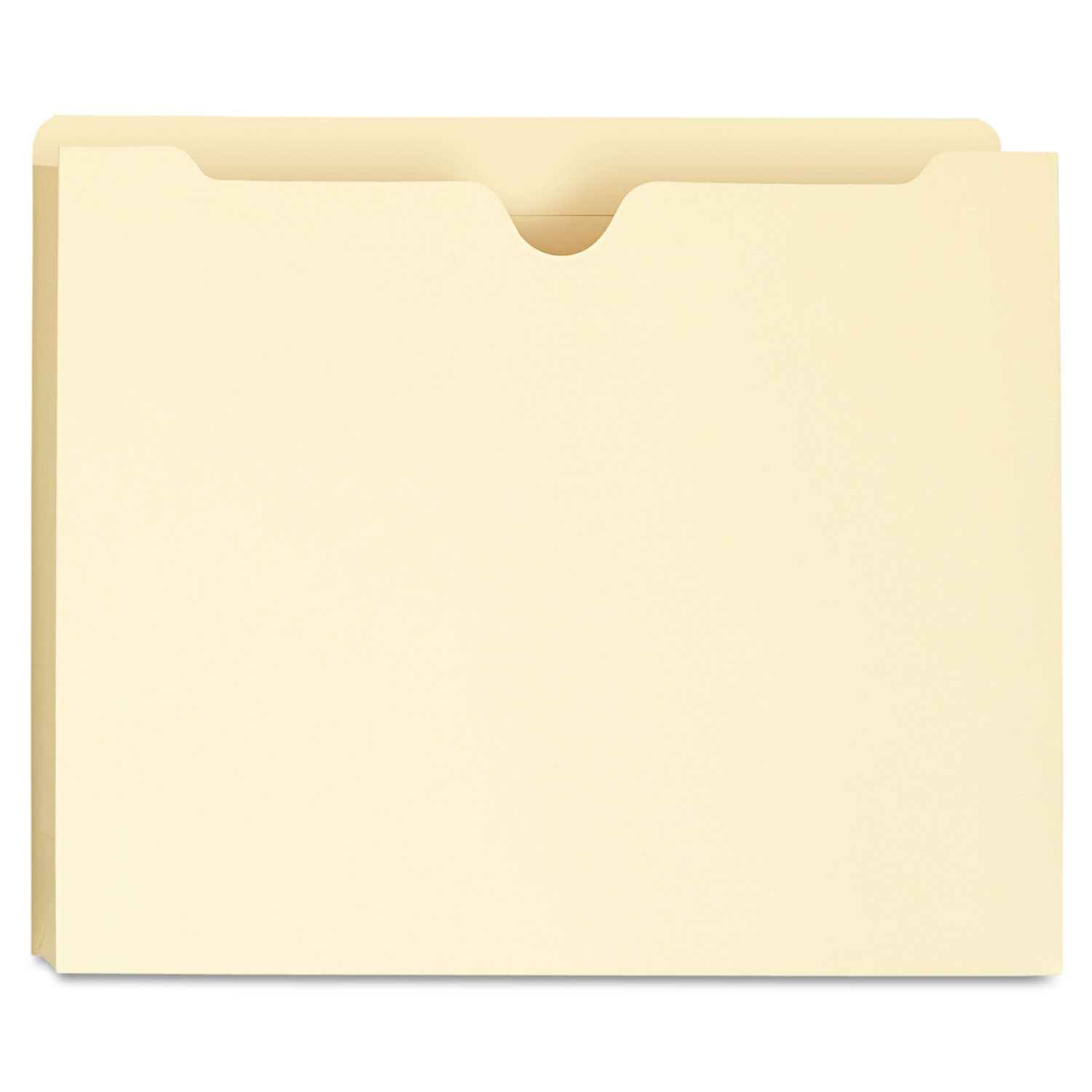 Deluxe Manila File Jackets with Reinforced Tabs by Universalandreg; UNV73700