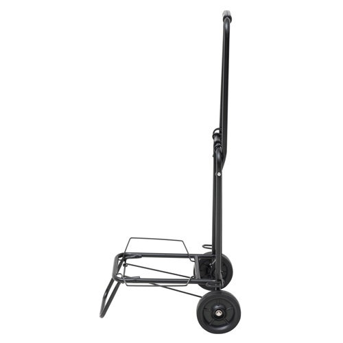 HUBERT Black Metal Travel Cart - 13