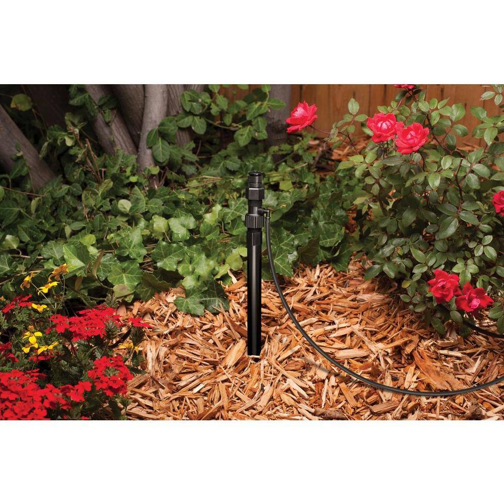 Rain Bird 12 in. Riser Adapter with 14 in. Barbed and 12 in. Threaded Outlets RISMAN1SX