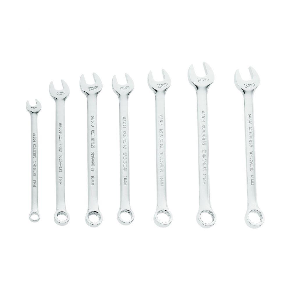 Metric Combo Wrench Set， 7 Pc