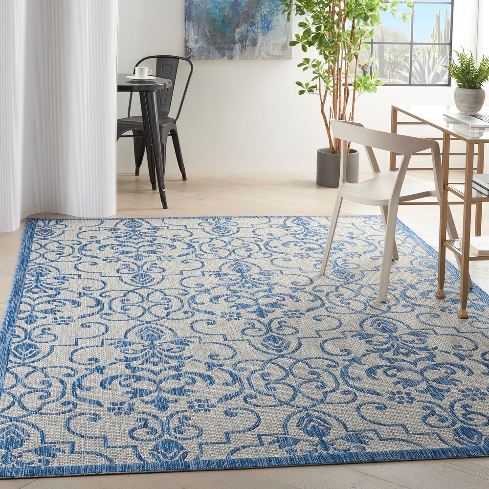 Nourison Garden Party Trellis Indoor/Outdoor Area Rug