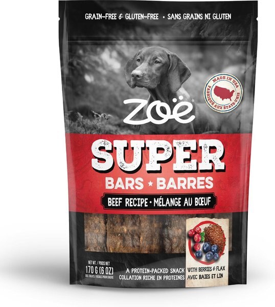 Zoe Super Bar Beef Recipe Grain-Free Dog Treats