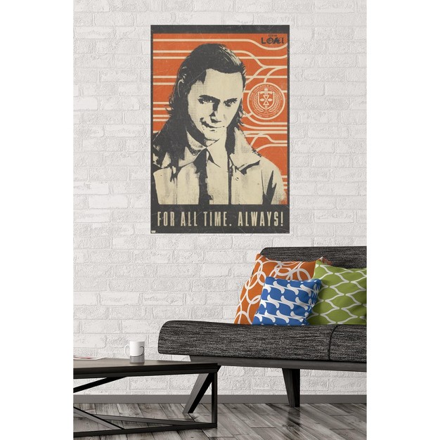 Trends International Marvel Loki For All Time Unframed Wall Poster Prints