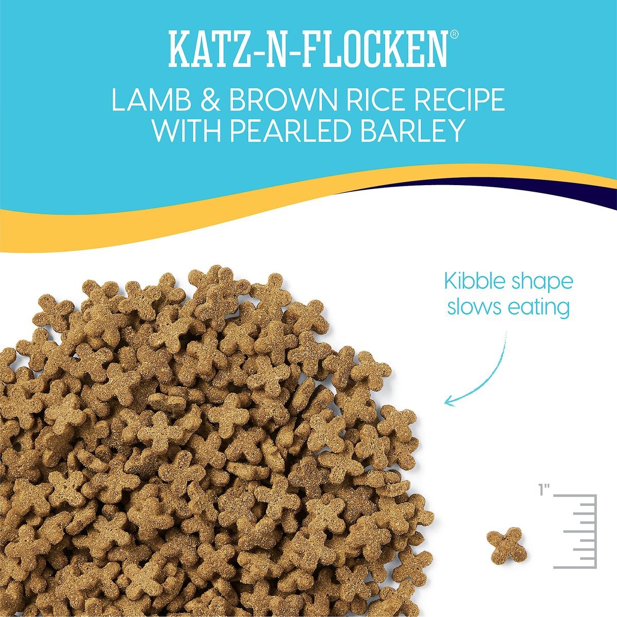 Solid Gold Katz-n-Flocken Lamb and Brown Rice Recipe with Pearled Barley Whole Grain Dry Cat Food