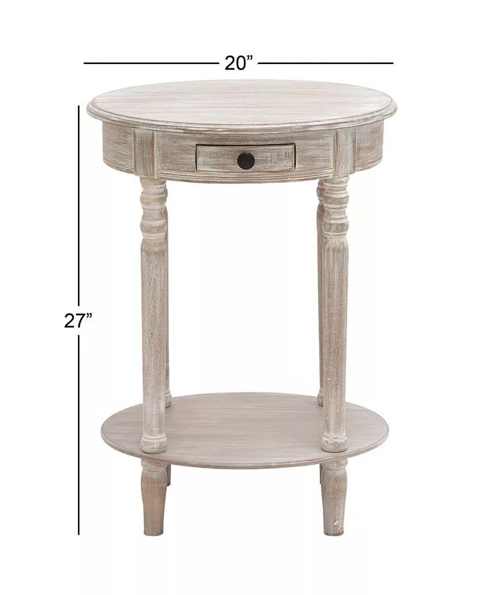 Rosemary Lane Farmhouse Accent Table