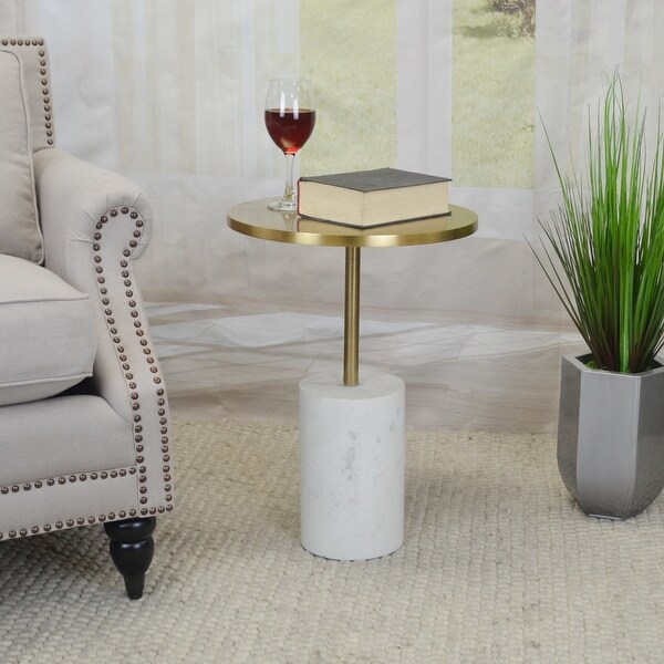 Eddy Gold Side Table