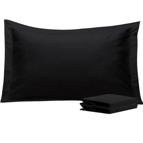 1800 SERIES PILLOW SHAMS-2 Pillow Cases Per Set King Queen Standard Size - SALE， Queen(20