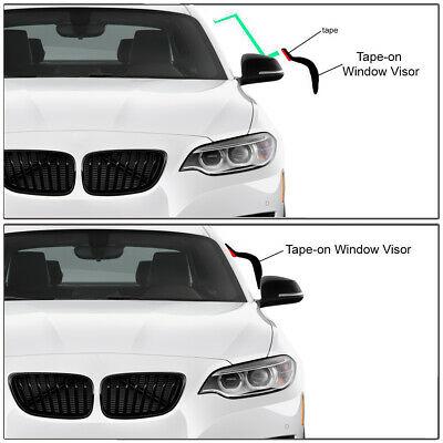 Fits Honda HRV 16-19 Acrylic Window Vent Visor Sun Rain Deflector Guard