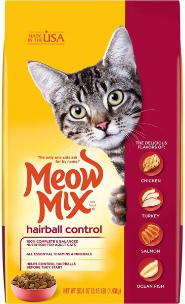 Meow Mix Hairball Control Dry Cat Food