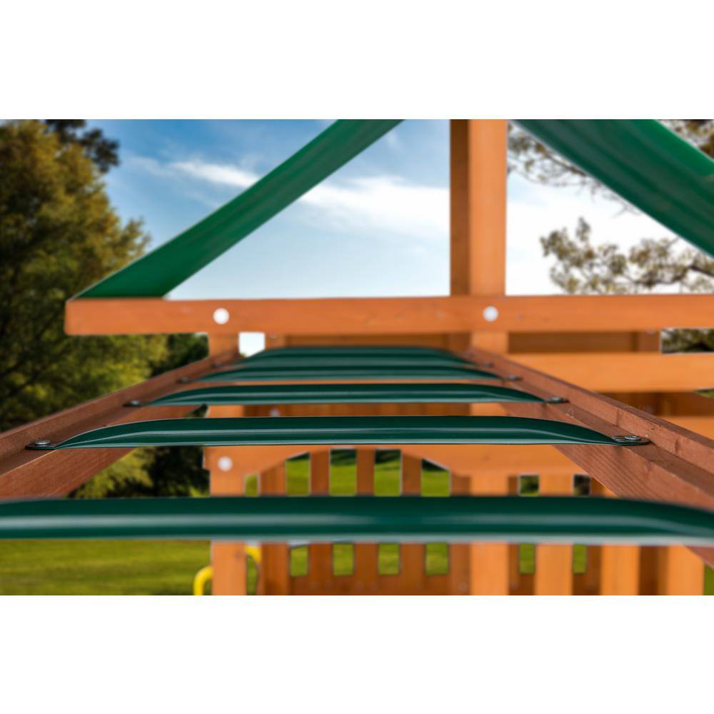 Creative Cedar Designs Monkey Bars (6-Pack) - Green BP004-G