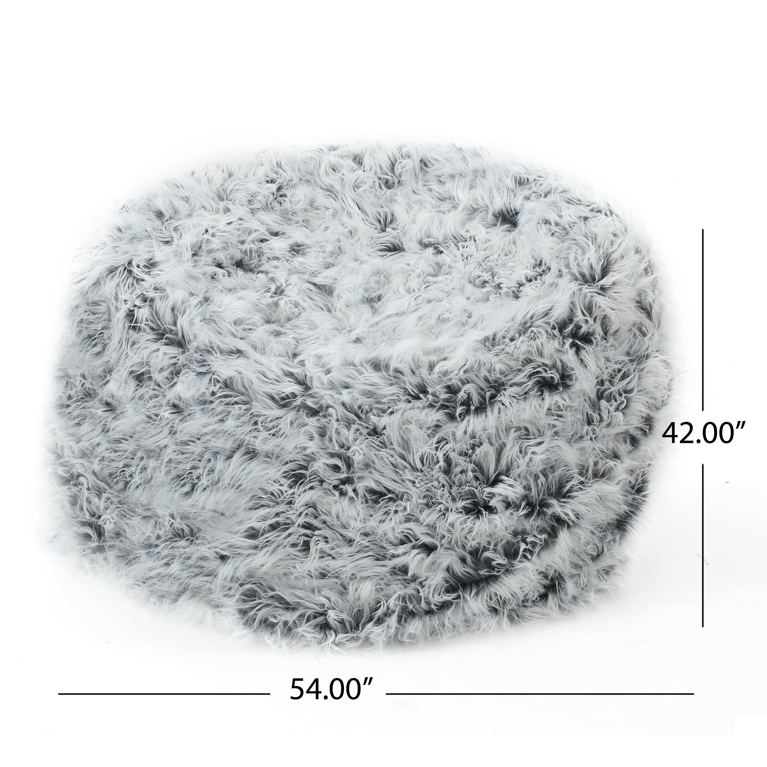 Lycus Faux Fur Bean Bag Chair