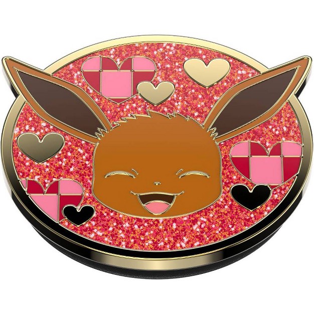 Popsockets Pokemon Cell Phone Grip amp Stand Eevee Enamel Hearts