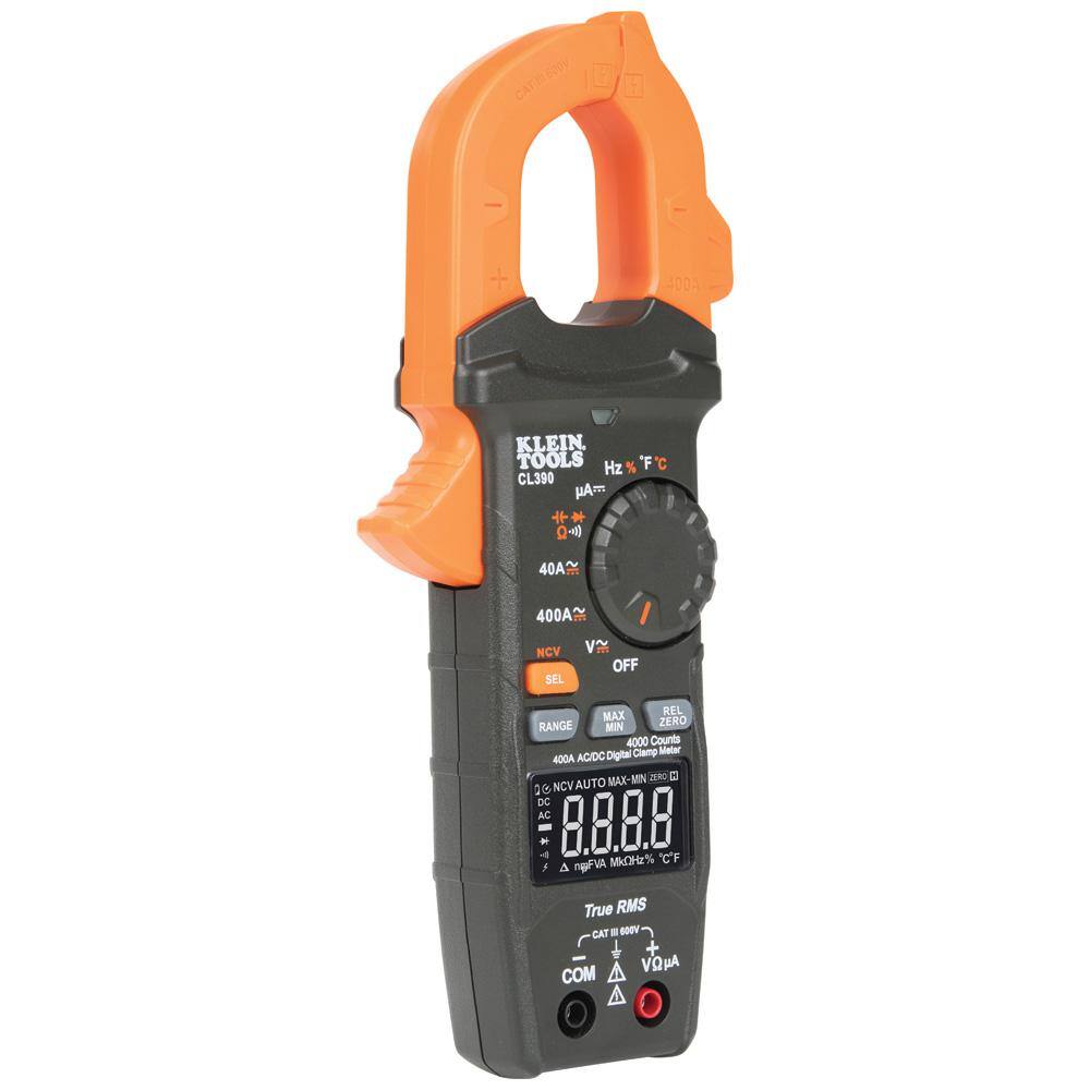 Klein Tools 400 Amp ACDC Digital Clamp Meter and Digital Circuit Breaker Finder Tool Set M2O07105KIT