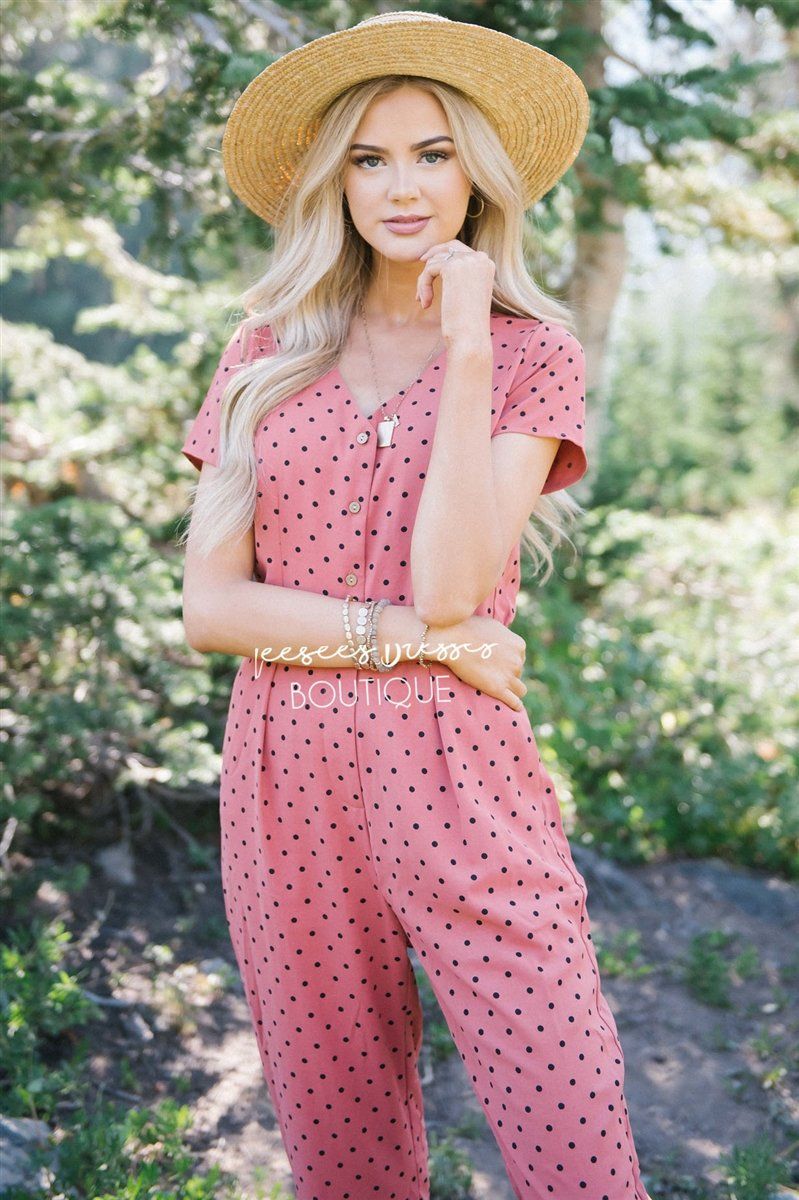 The Mimi Polka Dot Jumpsuit