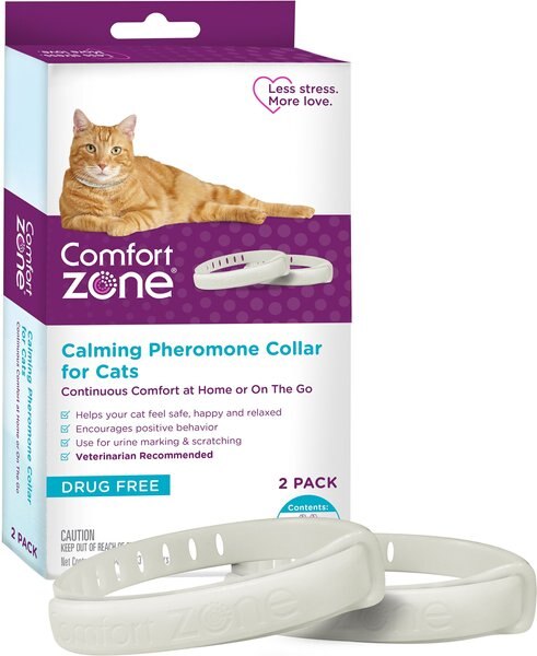 Comfort Zone On-The-Go Breakaway Calming Collar for Cats