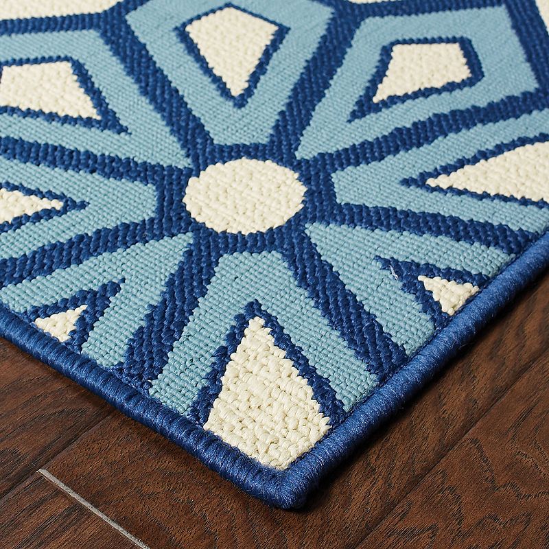 StyleHaven Cayman Geometric Indoor Outdoor Rug