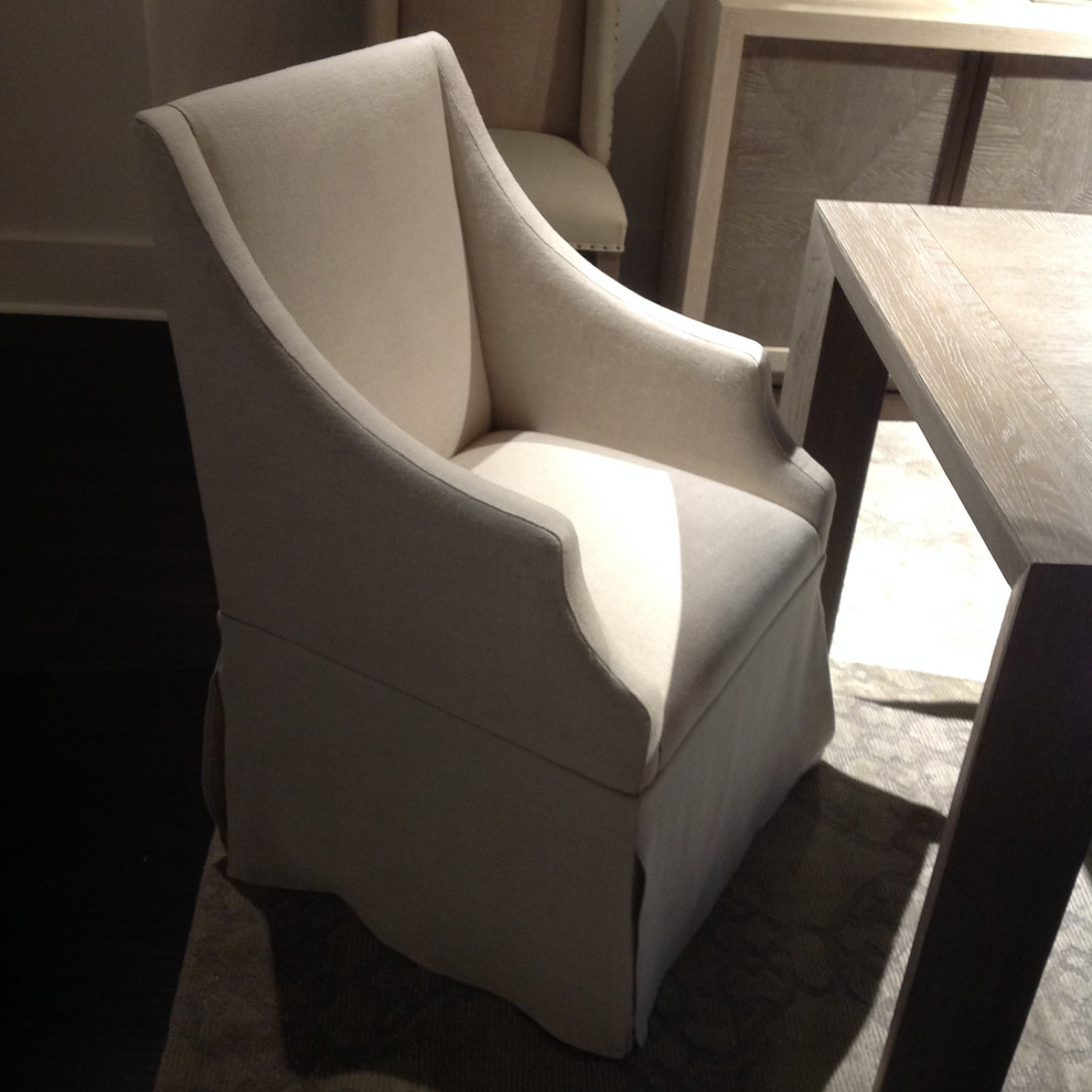 Universal Modern Towsend Castered Dining Chair   Transitional   Dining Chairs   by Emma Mason  Houzz